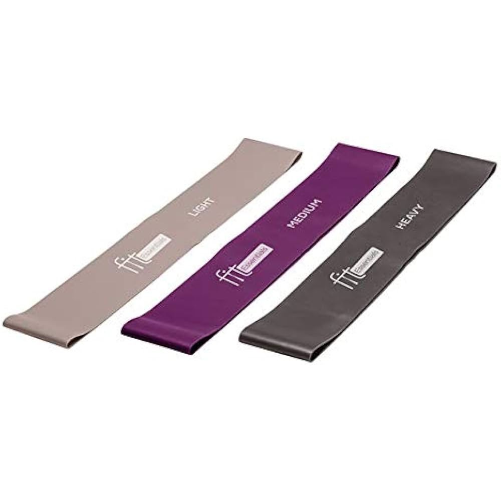 Fit Essentials Resistance Bands for Muscle Strengthening & Toning